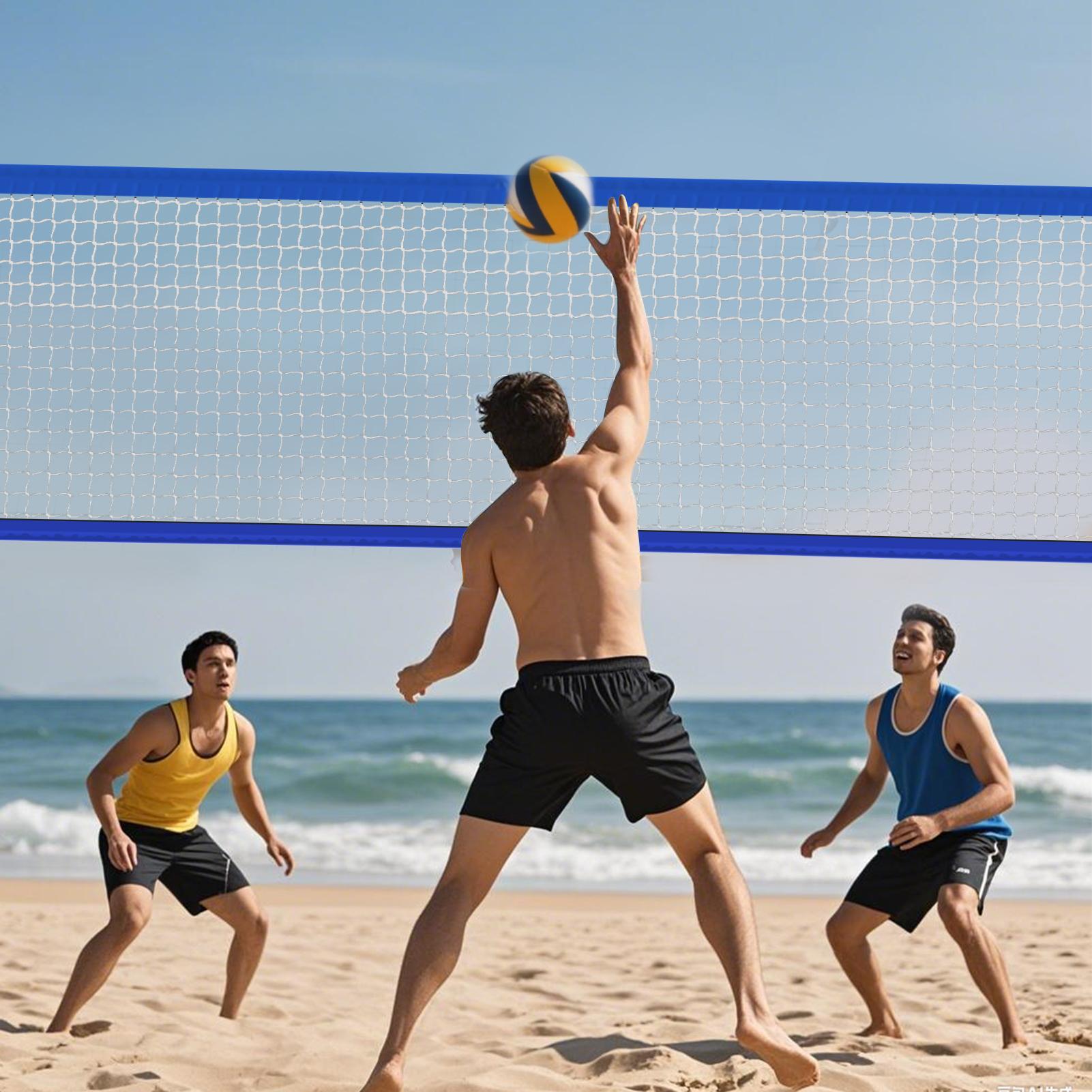 Women'S Volleyball Accessories - スイミングプールバレーボールネット 450x90cm ナイロンポータブルバレーボールネット交換アクセサリープロフェッショナルスイミングプール用品