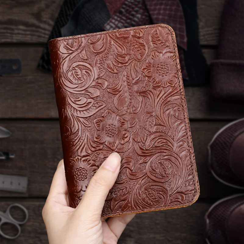 Women'S Accessories Wallet - 本革パスポートホルダー トラベルウォレット カバーケース 男女兼用 レザー旅行書類オーガナイザー プロテクター