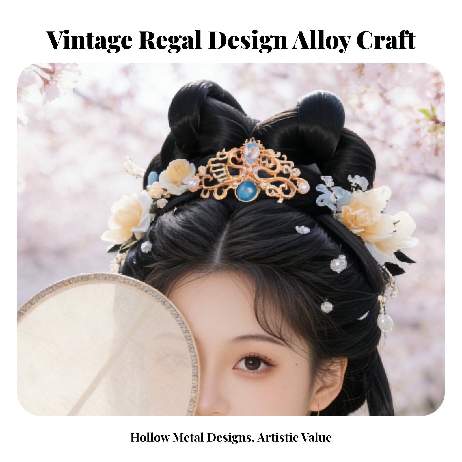 Women'S Accessories Designer - 中国の伝統的なヘアアクセサリー エレガントなデザイン 中国のヘアクラウン ヴィンテージヘアピース 複雑なディテール ヴィンテージブライダル