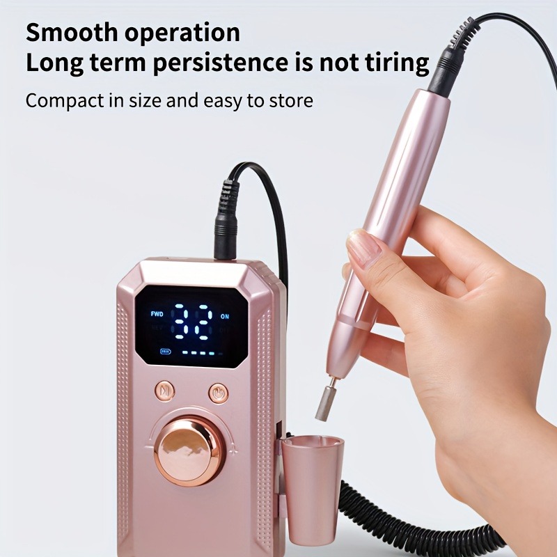 Women Accessories Combo Gift - 充電式電動ネイルドリルマシン、11種類のネイルドリルビットと20種類のサンディングバンド付きプロ用ネイルポリッシャー、サロンや家庭用高速マニキュアツール、女性への完璧なギフト