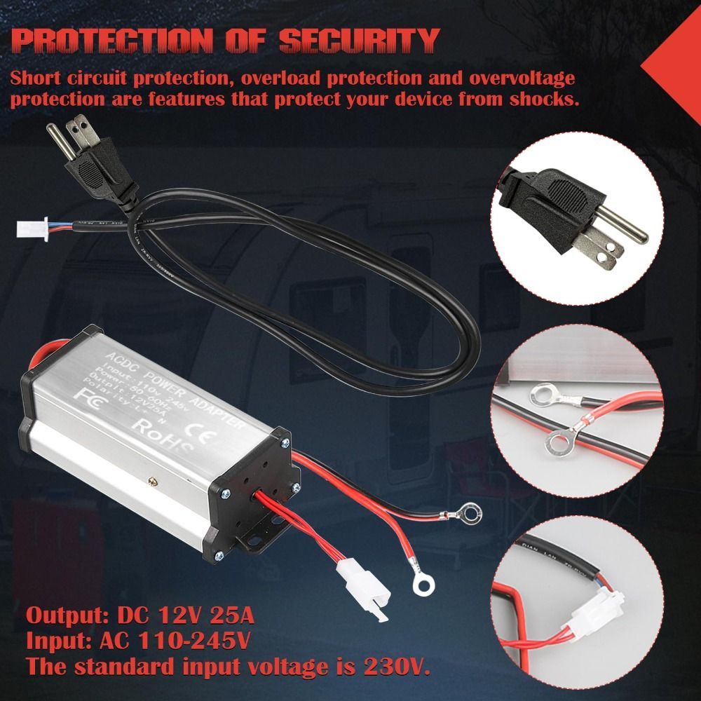 Women Accessories In Uk - 300W パワーディーゼルヒーターコンバーター 入力 110V/220V 米国/EU/英国/オーストラリアプラグ RV
