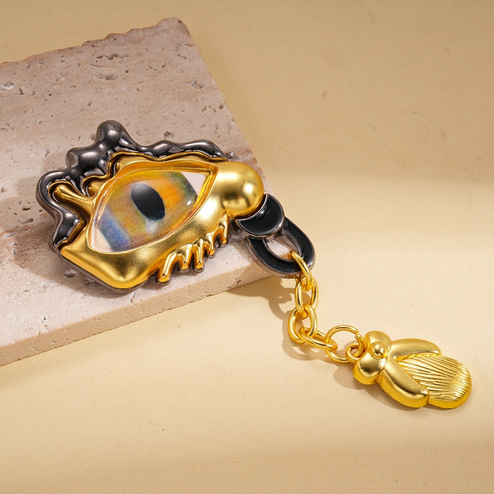 ハイエンドメタルアイティアドロップタッセルブローチピン女性用 - Women Accessories Jewelry のレビューと価格