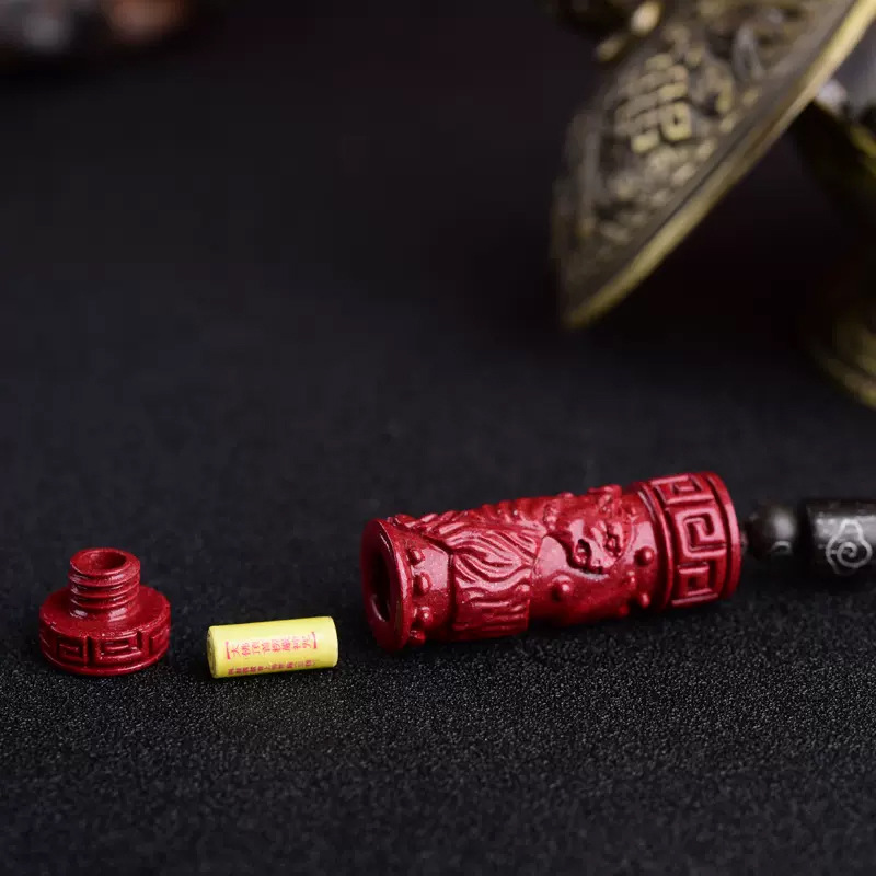 女性のための中国の干支ペンダント付きの赤いシナバーネックレス - Women Accessories To Gift のレビューと価格