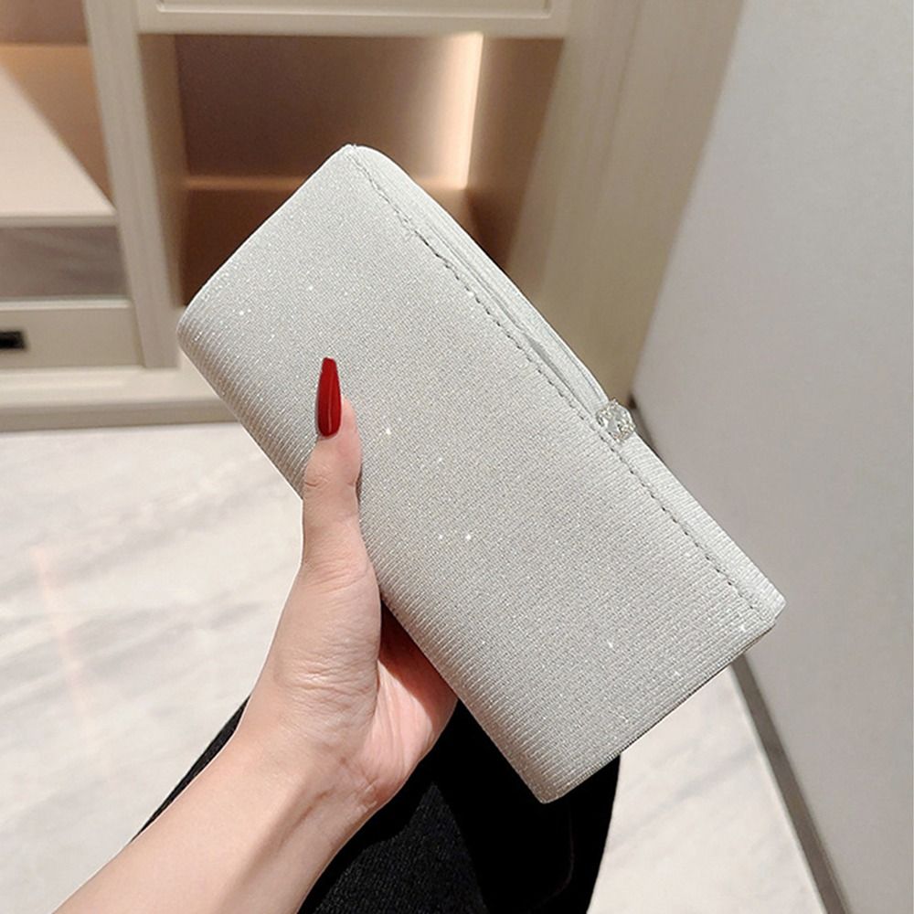 女性チェーンショルダーバッグディナーバッグスパンコールクラッ - Wallet Chain Bag のレビューと価格