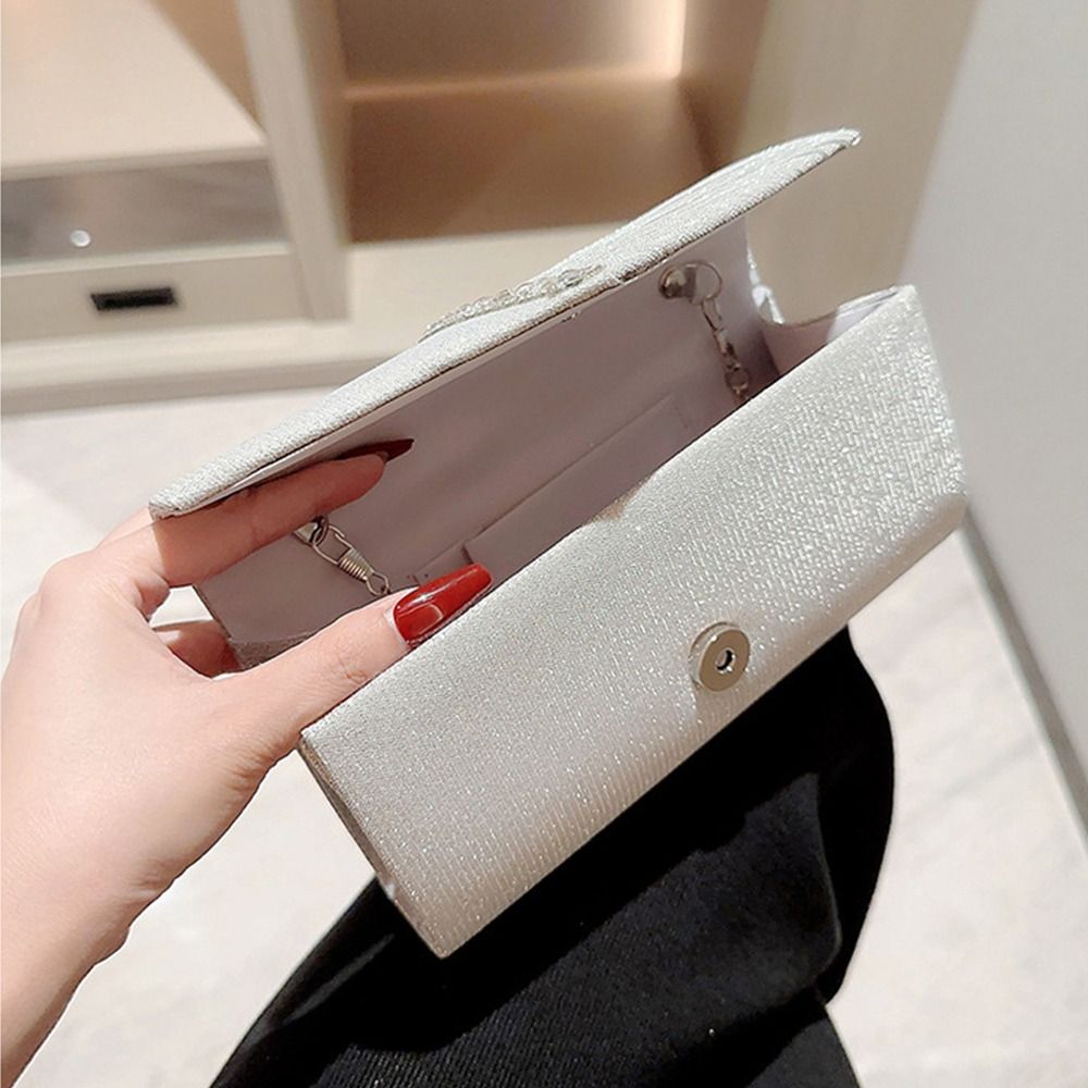 女性チェーンショルダーバッグディナーバッグスパンコールクラッ - Wallet Chain Bag のレビューと価格