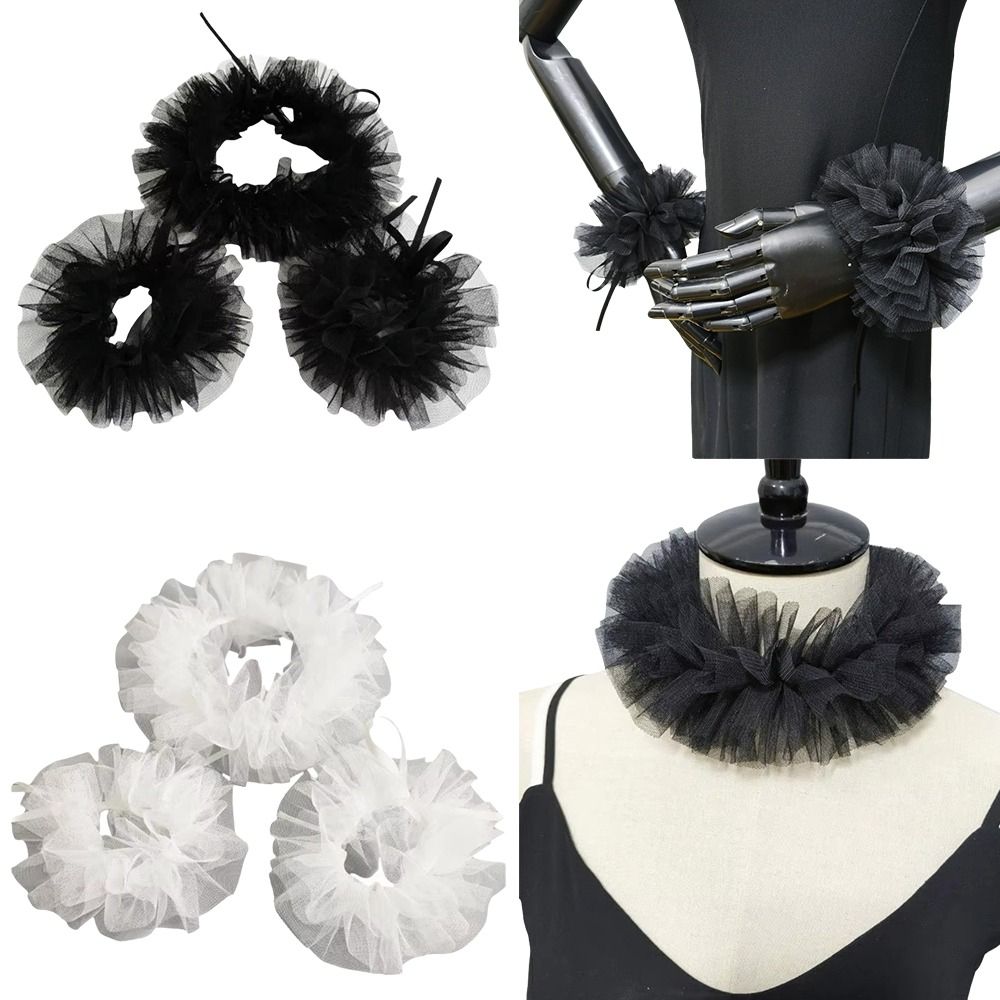 レースの取り外し可能な袖口、コスチュームアクセサリー、甘いメ - Women'S Victorian Accessories のレビューと価格