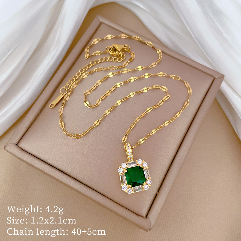 18K金メッキステンレススチール製レディースジュエリーセット - Women Accessories Combo Gift のレビューと価格