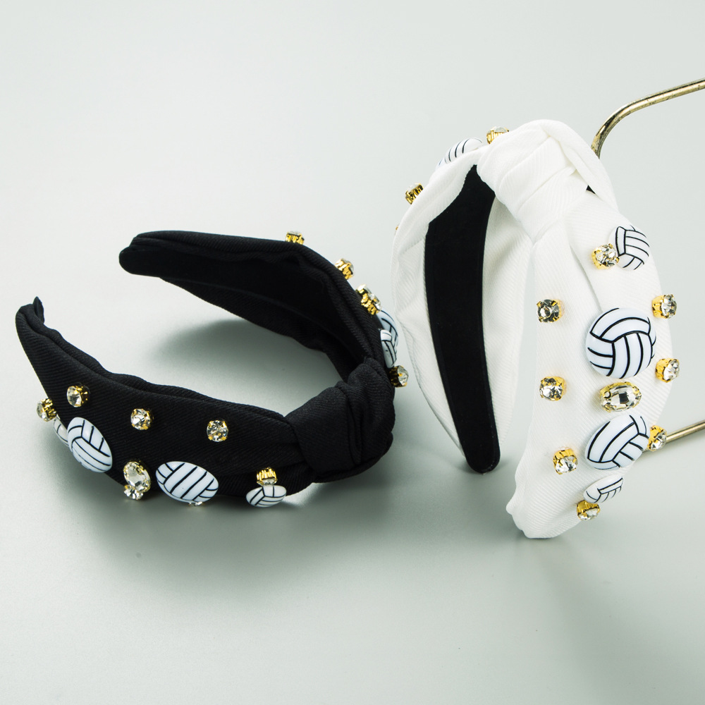 ヘミングヘッドバンドファッションスポーツウィンドドリップバレ - Women'S Volleyball Accessories のレビューと価格
