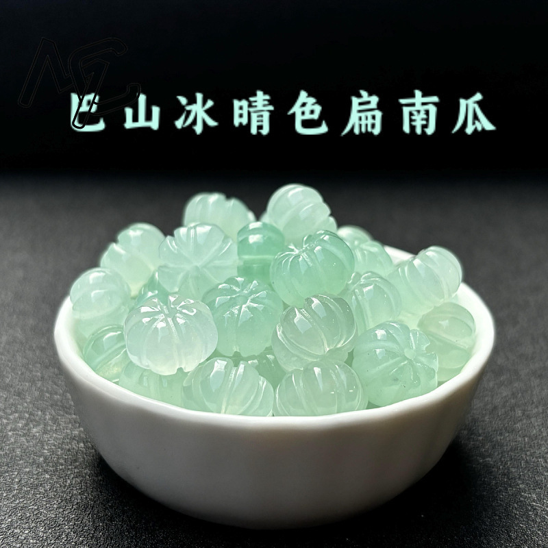 10 個グリーンヒスイカボチャビーズ DIY イヤリングブレ - Women Accessories To Gift のレビューと価格