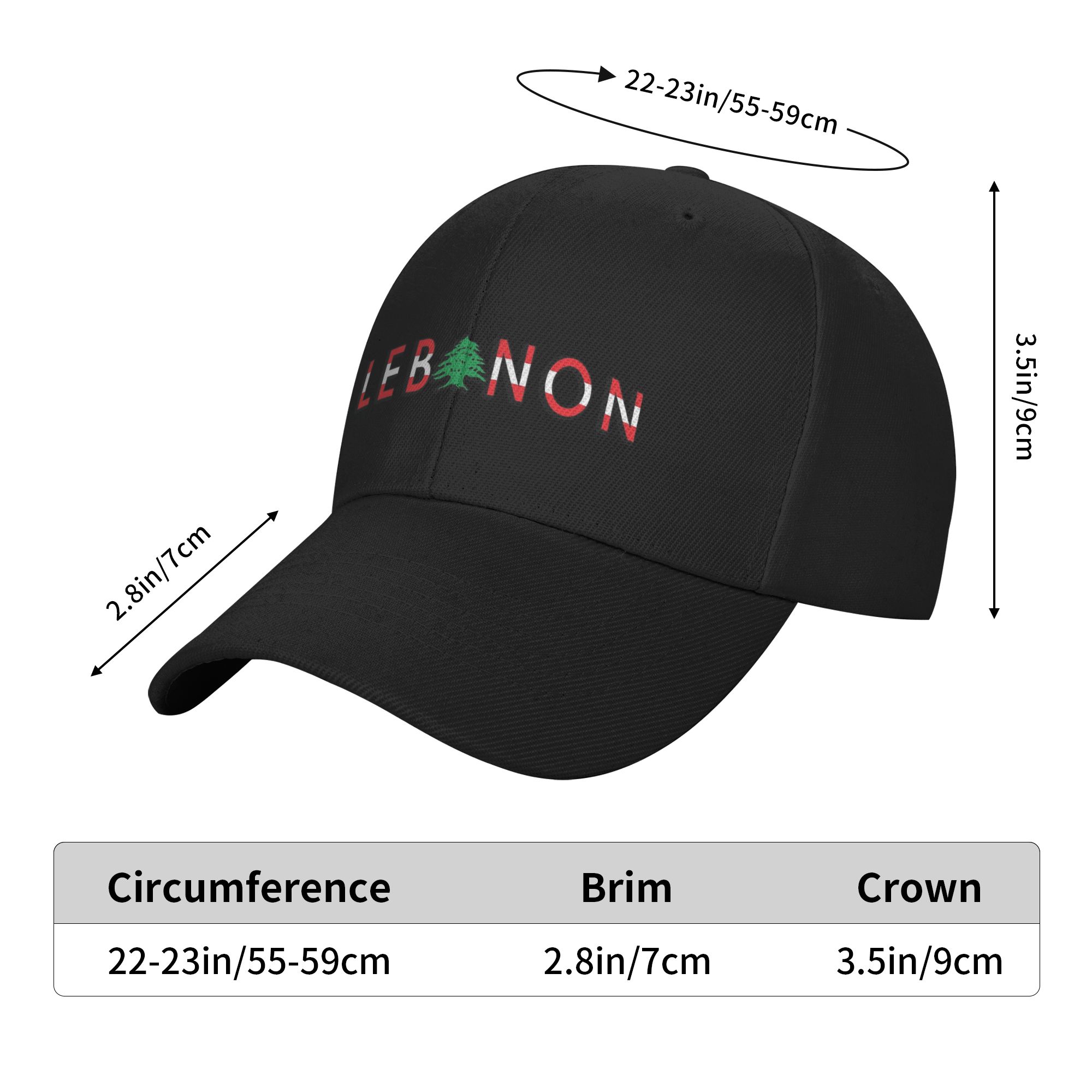 男性女性レバノン国旗ハートアクセサリー野球帽お父さん帽子ユニ - Women Accessories Lebanon のレビューと価格