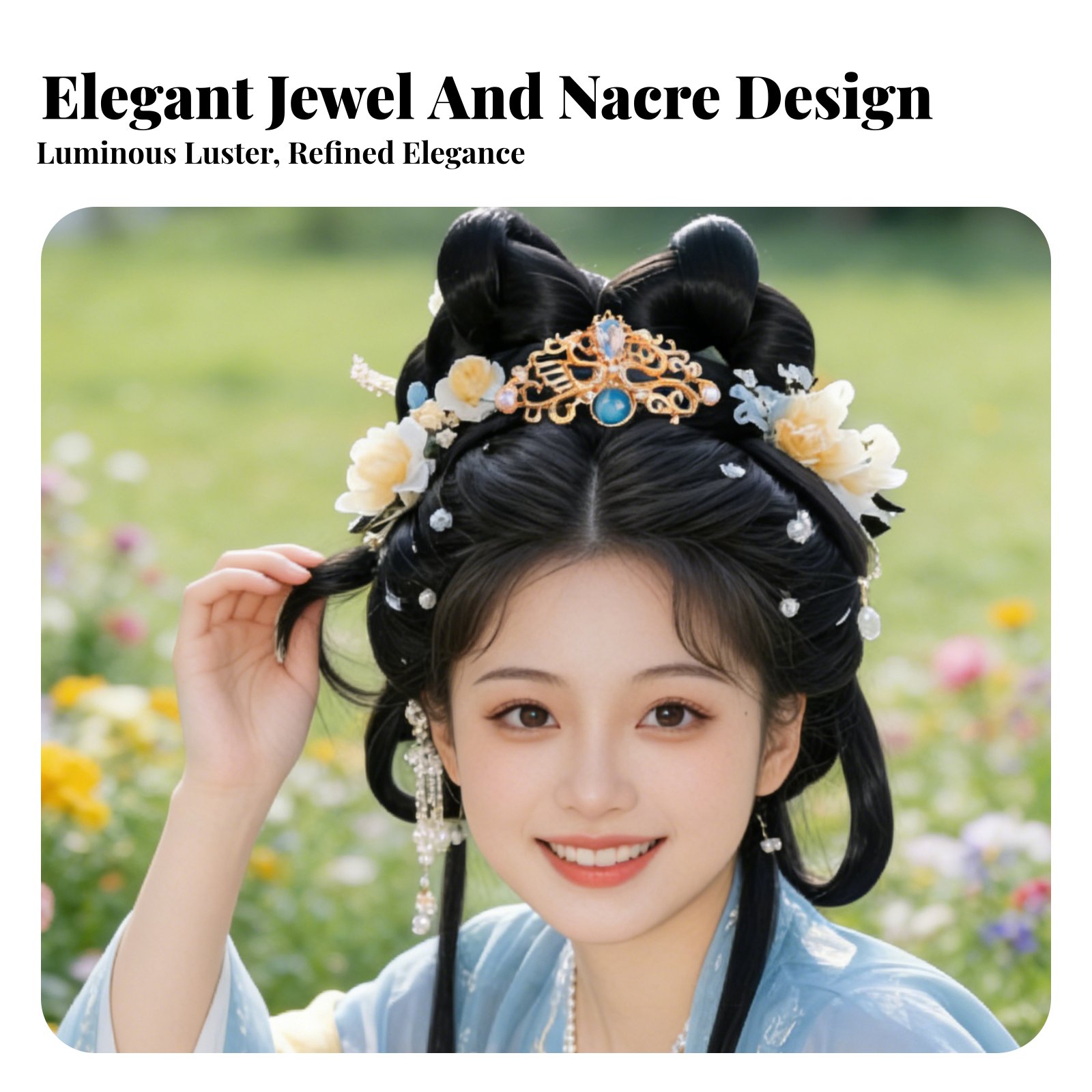 中国の伝統的なヘアアクセサリー エレガントなデザイン 中国の - Women'S Accessories Designer のレビューと価格