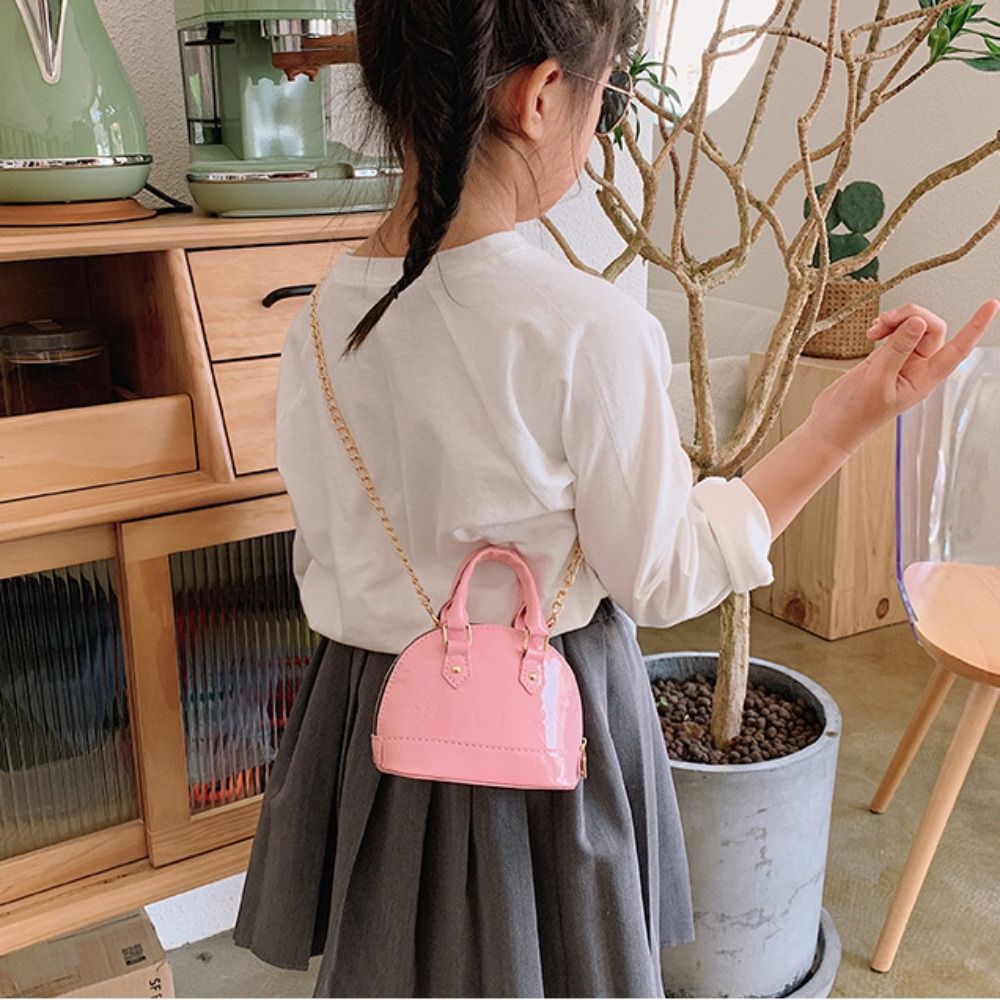 キッズスタッフファッションハンドバッグ PU ミニショルダー - Wallet Chain Bag のレビューと価格
