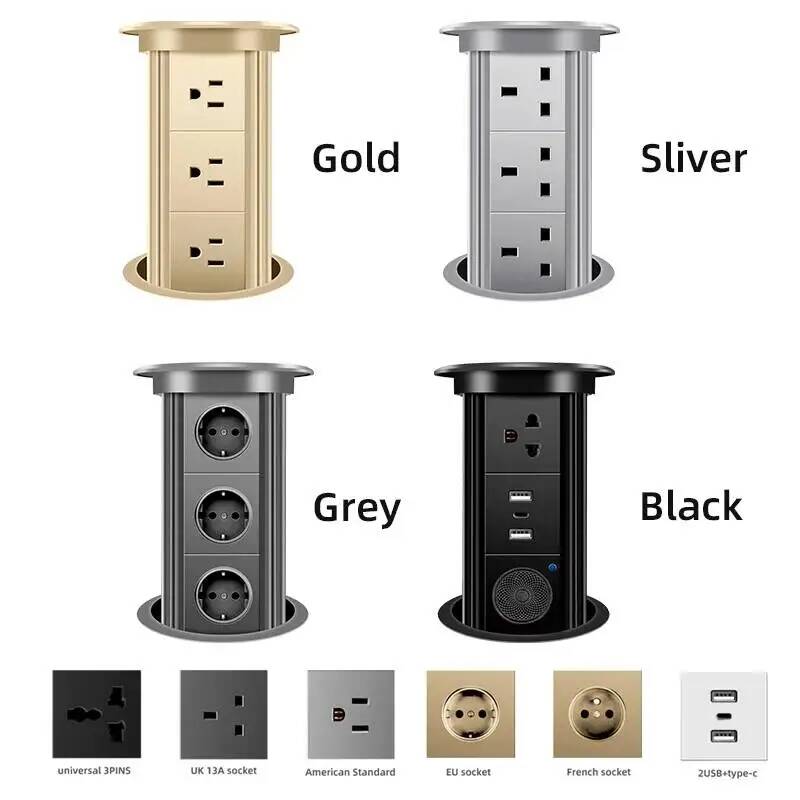 Herepow 自動ポップアップソケット EU FR UK  - Women Accessories In Uk のレビューと価格