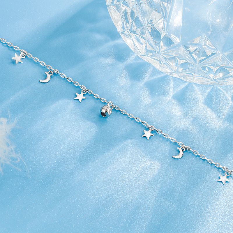 女性のためのKOFSAC-925スターリングシルバーのアンク - Beaded Anklet Chain のレビューと価格
