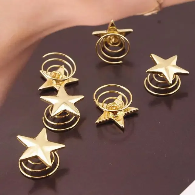3/6 個ファッション女性ゴールドスタースワールスパイラルヘ - Women Accessories Combo Gift のレビューと価格