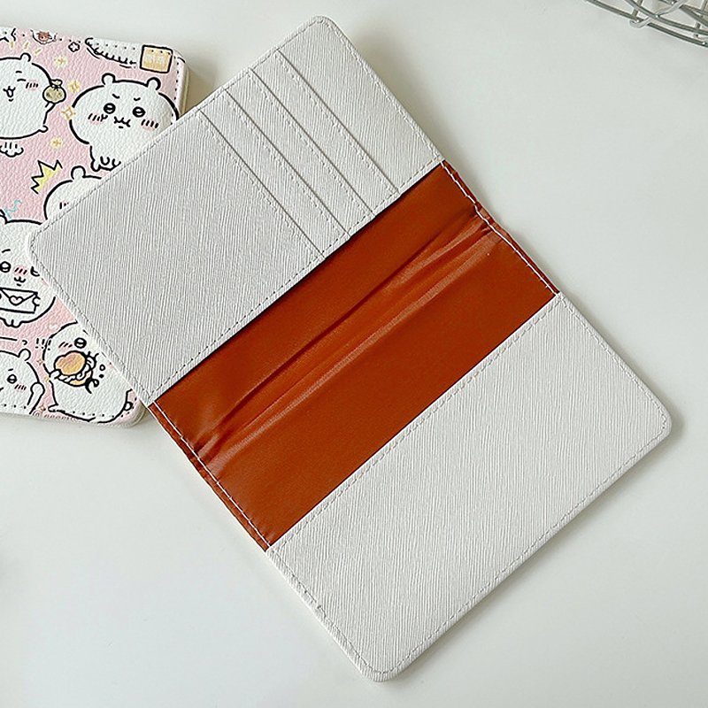 かわいいパンダパスポートカバー少女漫画ピンククマ銀行クレジッ - Women'S Accessories Wallet のレビューと価格