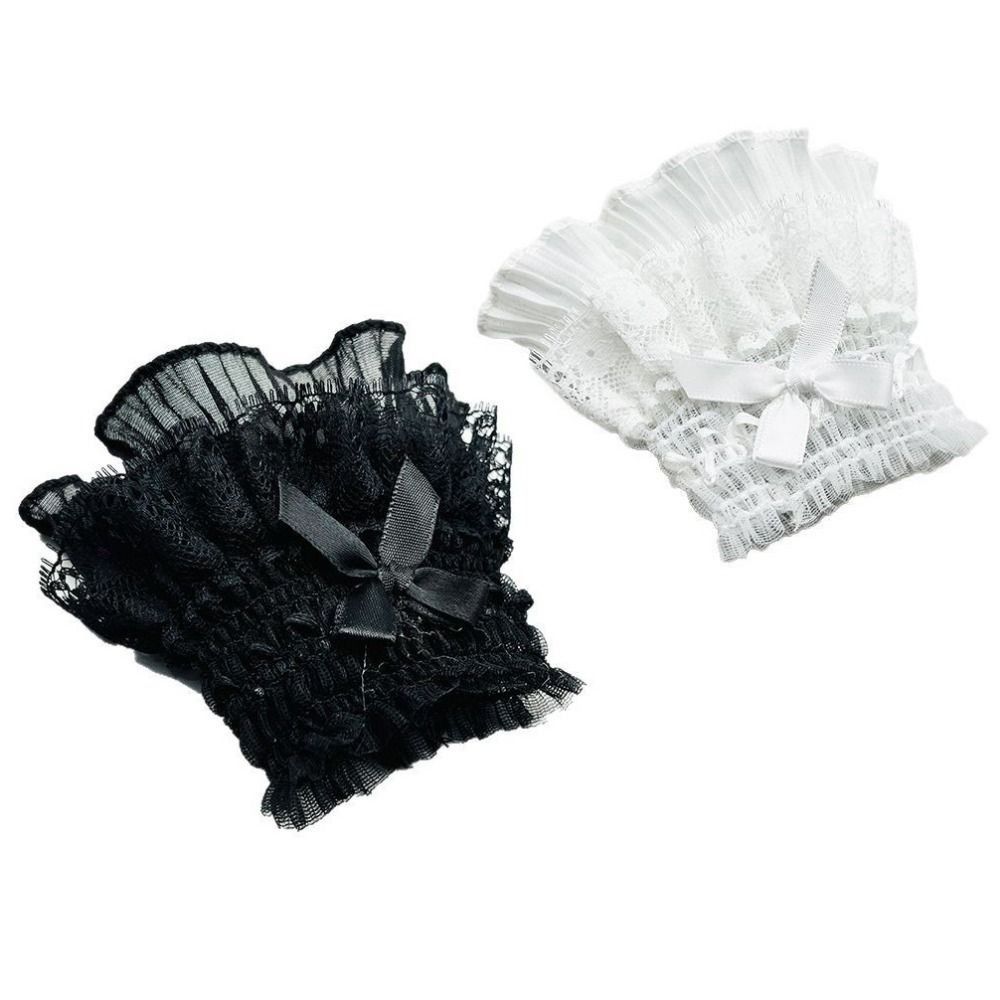 ビクトリア朝風の取り外し可能な袖カフス、快適なレースのフリル - Women'S Victorian Accessories のレビューと価格