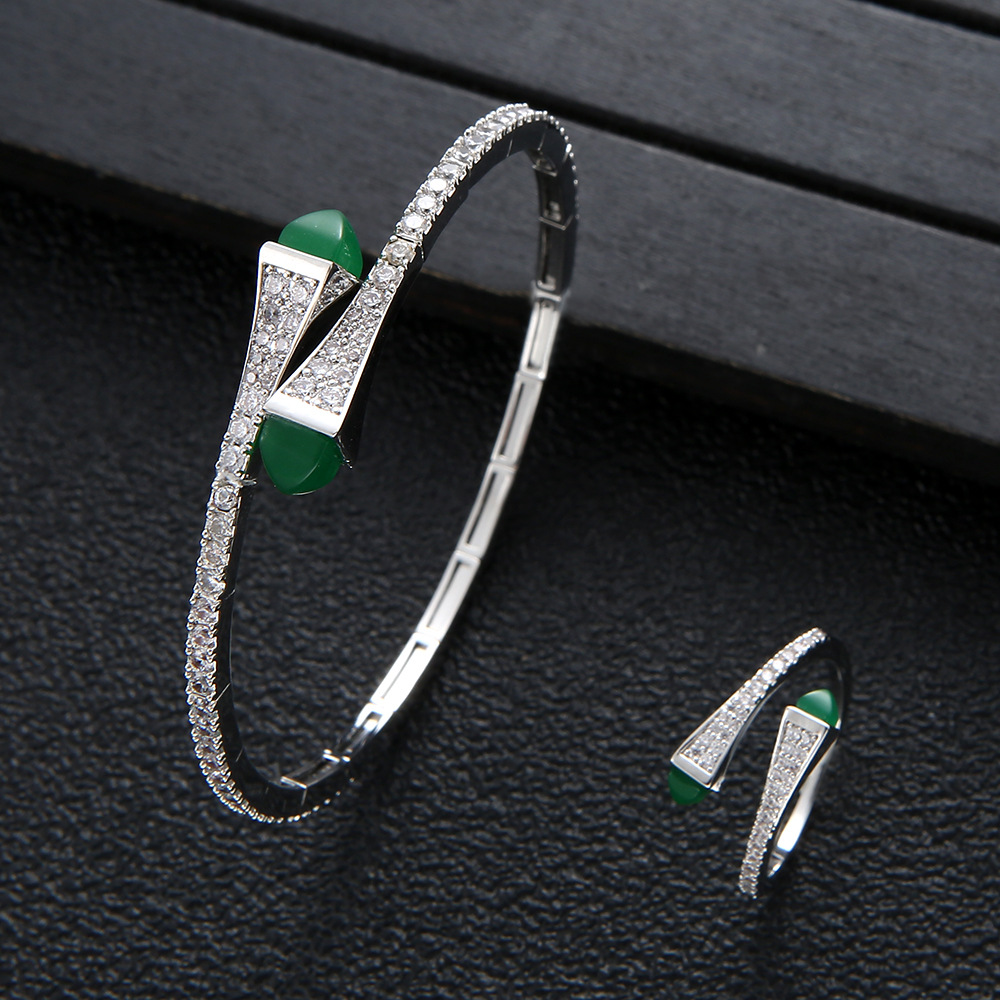 新しいジャージ女性のファッション 2 個ブレスレット & リ - Resin Bangle Bracelet のレビューと価格