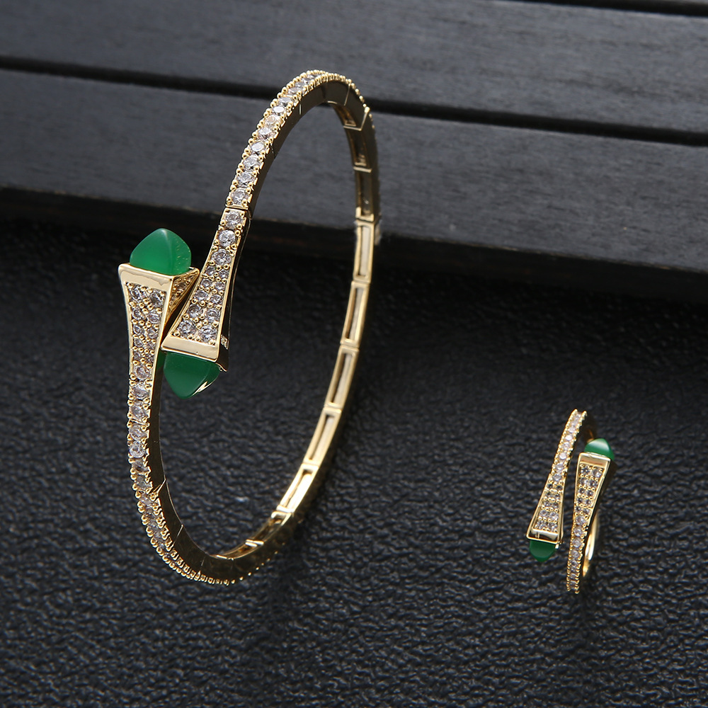 新しいジャージ女性のファッション 2 個ブレスレット & リ - Resin Bangle Bracelet のレビューと価格