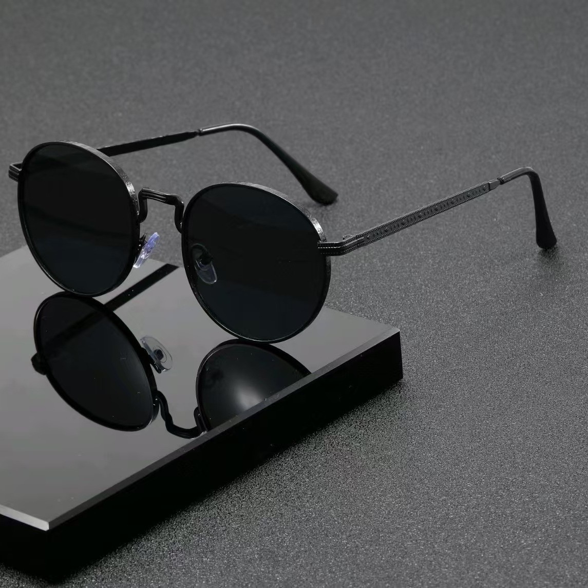 ファッションクラシックラウンドサングラス メンズ レディース - Women'S Accessories Designer のレビューと価格