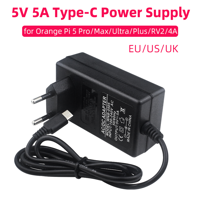 Orange Pi 5V 5A 電源 Type-C インター - Women Accessories In Uk のレビューと価格