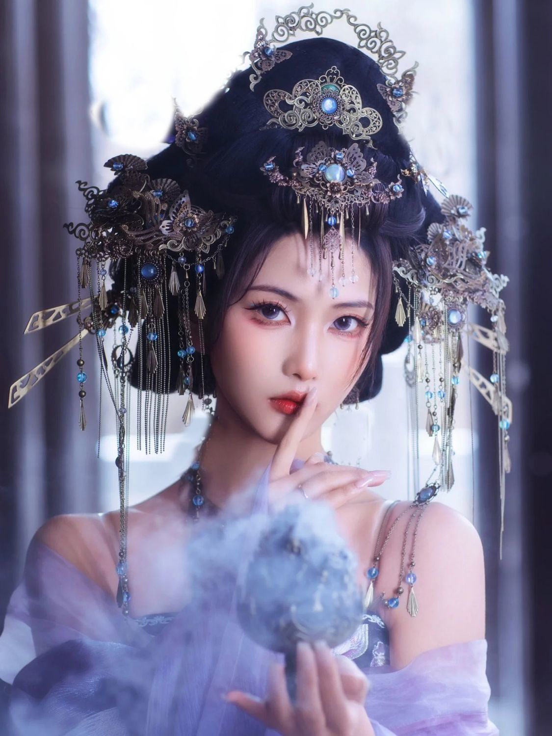 古代スタイルの古い友達の帰還ヘアクラウンヘアピン額飾りヴィン - Women'S Accessories Designer のレビューと価格